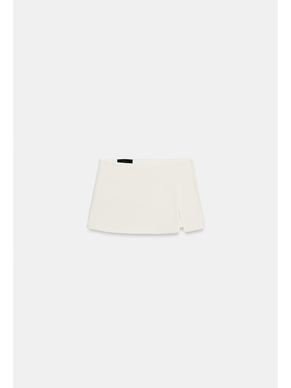 ZARA White Women's Wrap Front Skirt